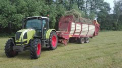 Claas Ares 557 & STRAUTMANN