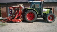 Claas Ares 566RZ & Kuhn Hrb 302