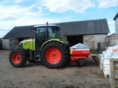 Claas Ares 577 & kverneland Exacta cl