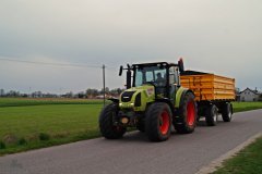 Claas Arion 410 + Wielton