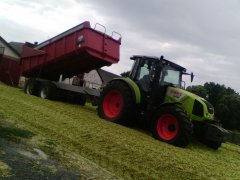 Claas arion 420 cis + knapik