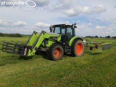 Claas Arion 420 Cis+Claas Liner 450