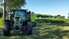 Claas Arion 420 + Claas Variant 360 RC PRO
