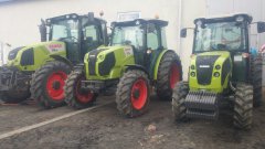 Claas Arion 420, Elios 230 i Nexos 210 vl