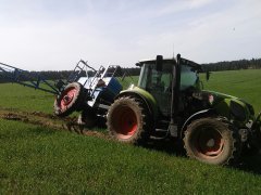 Claas Arion 420 & Lemken Primus 25