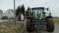 Claas Arion 420 & Zetor Forterra 135