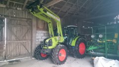 Claas Arion 430 Cis & Claas FL120