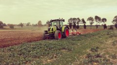 Claas Arion 520 + Gregoire Besson