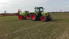 Claas Arion 520 + Moskit 2500/21