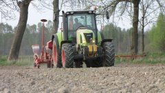 Claas Arion 610C & Kverneland Optima