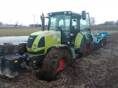 Claas Arion 620 + farmet triolent tx 300n