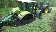 Claas Arion 620 & John Deere 6800