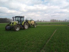 Claas Arion 620c + Pilmet 2521