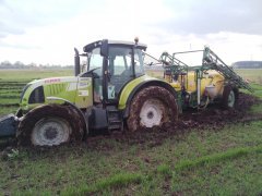 Claas Arion 620c + Pilmet 2521