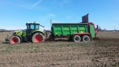 Claas Arion 640+Strautmann  Vs1604