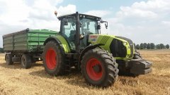 Claas Arion 650 + zaslaw