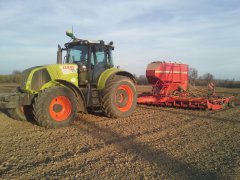 Claas Aston 840 & Horsch Pronto