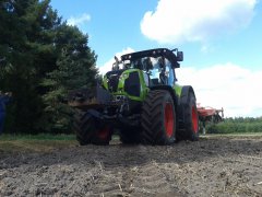 Claas Axion 810 + Horsch Terrano 4fx