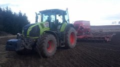 Claas Axion 830 z Pronciakiem