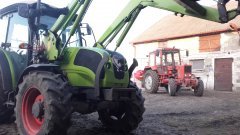 Claas Elios 220 & MTZ 82