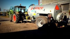 Claas Elios 220 &  Pomot Chojna 5000 L