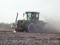 Claas Xerion 3800 & Brona Wirnikowa