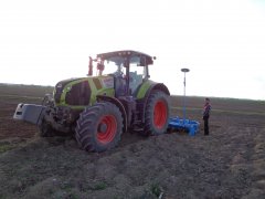 Class Axion 810 & Lemken Zirkon 8