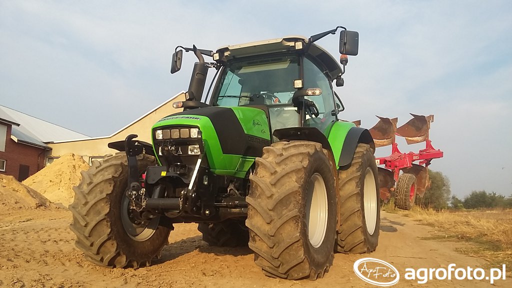 Deutz-Fahr Agrotron K420 & Unia Ibis 3+1 XXL