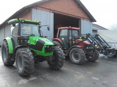 Case jx95 i Deutz-fahr 5090.4g