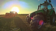 Deutz Agrotron 6.05S + JD 6100MC