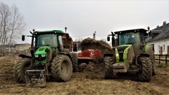 Deutz-Fahr 5110C&Claas Arion 620