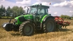 Deutz fahr 5120 P & Unia ares L