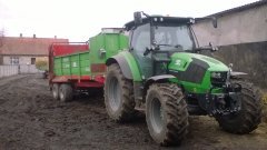 Deutz fahr 5120 P & Unia tytan