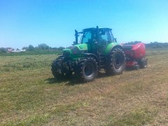 Deutz-Fahr 6160 TTV + Prasa Unia