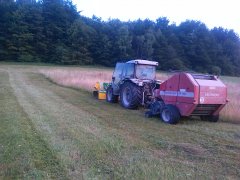 Deutz Fahr Agrofarm 420 GS + Samasz K4BF 265 + Greenland RF120L