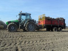 Deutz-Fahr Agrofarm 420 & Metal-Fach n267/1