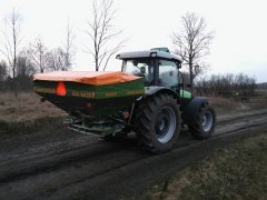 Deutz-Fahr Agrofarm 430 & Amazone ZAM II