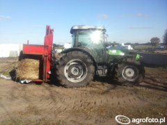 Deutz-Fahr Agrofarm 430 & wycinak BVL