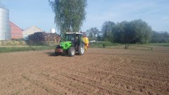 Deutz-Fahr Agroplus 67 & Pilmet 800