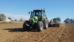 Deutz-Fahr Agrotron 150 & Agro Faktory Grom 5.3