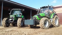 Deutz-Fahr Agrotron 150 & Unia Ibis 3+1 XXL & Agrotron K420