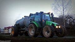 Deutz Fahr Agrotron 4.85 S + Meyco Injektie Combi 6700