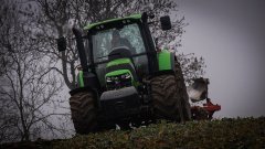 Deutz-Fahr Agrotron 6160 & Unia Ibis 3+1 XXL