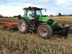 Deutz Fahr Agrotron k 610 i talerzówka Ares