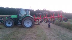 Deutz Fahr Agrotron K410 + Gregoire Besson RB41