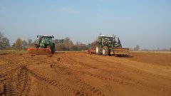 Deutz-Fahr Agrotron K420 & Agrofarm 85 + Unia Ares