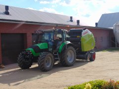 Deutz-Fahr Agrotron K420 & Claas Variant 380