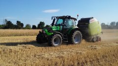 Deutz-Fahr Agrotron K420 & Claas Variant 380