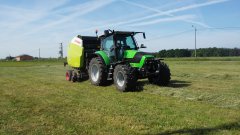 Deutz-Fahr Agrotron K420 & Claas Variant 380