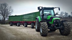 Deutz-Fahr Agrotron K420 & Pronar 672/2 X2